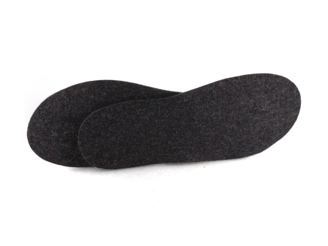 7mm Deluxe Filz-Einlegesohlen, graphit