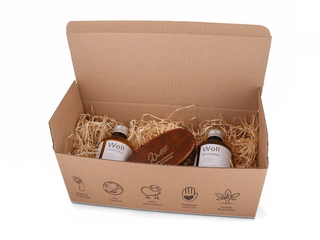 WoolFit® dreiteiliges Pflegeset