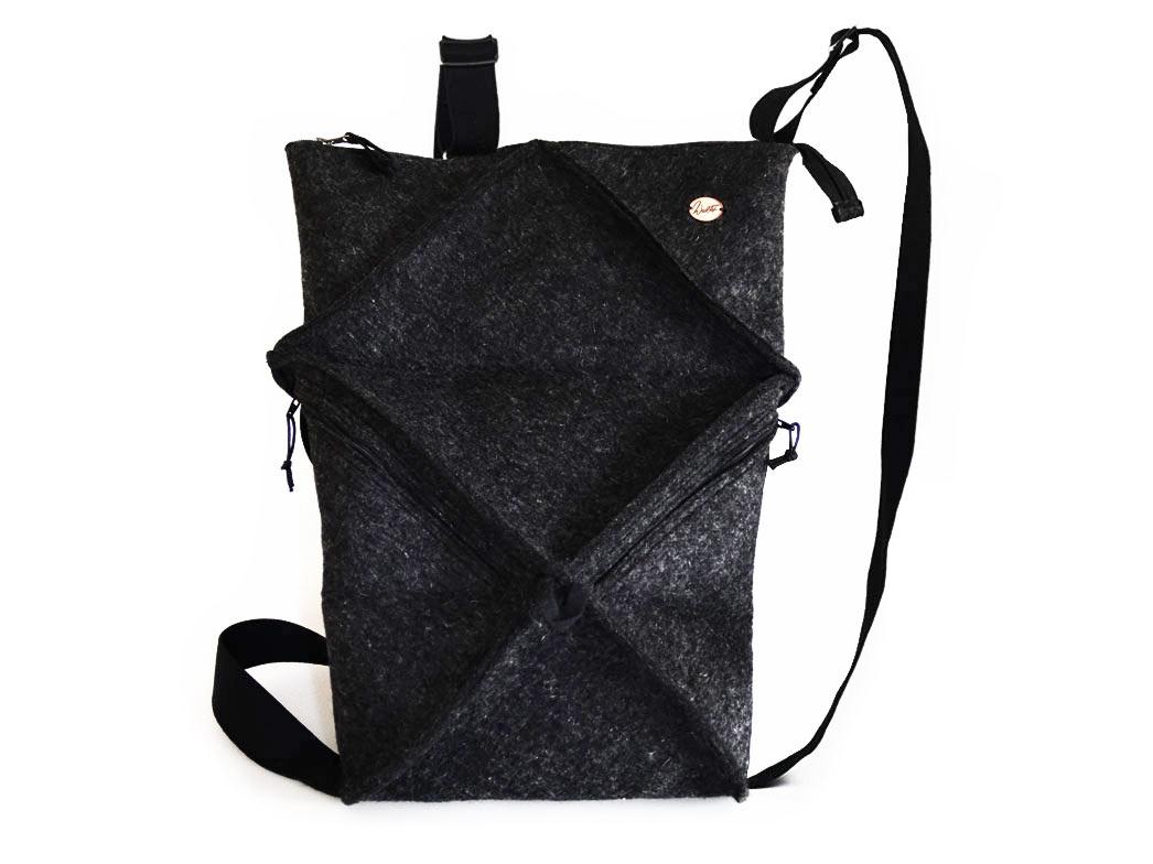 origami-filz-rucksack-graphit #farbe_graphit