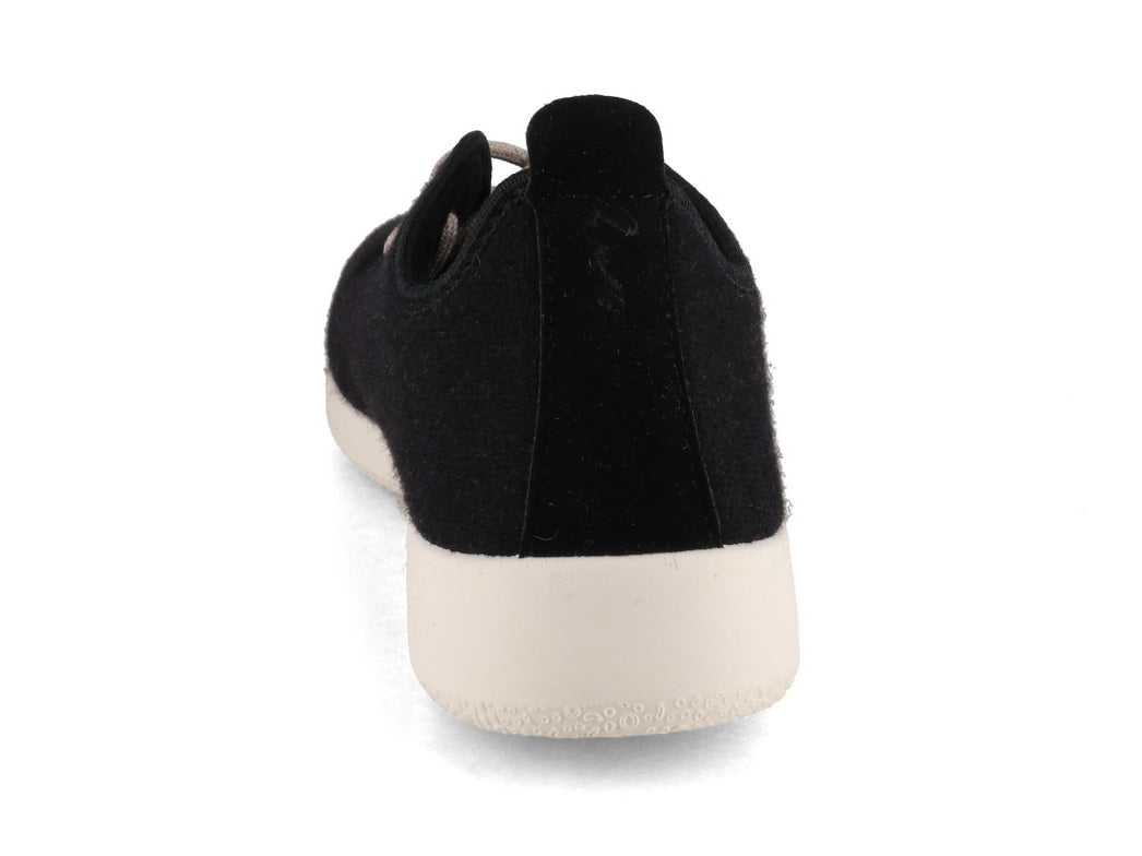 Merino Woll-Sneaker - schwarz