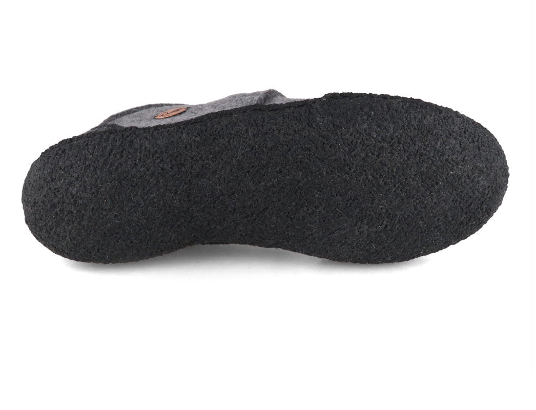 Barfußschuhe Nomad, hellgrau / schwarz