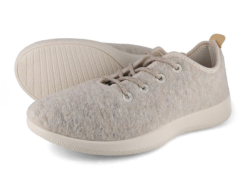 Merino Woll-Sneaker - beige
