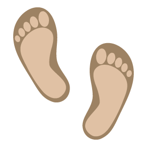 Wollfilt passt sich deinen Füßen an ICON