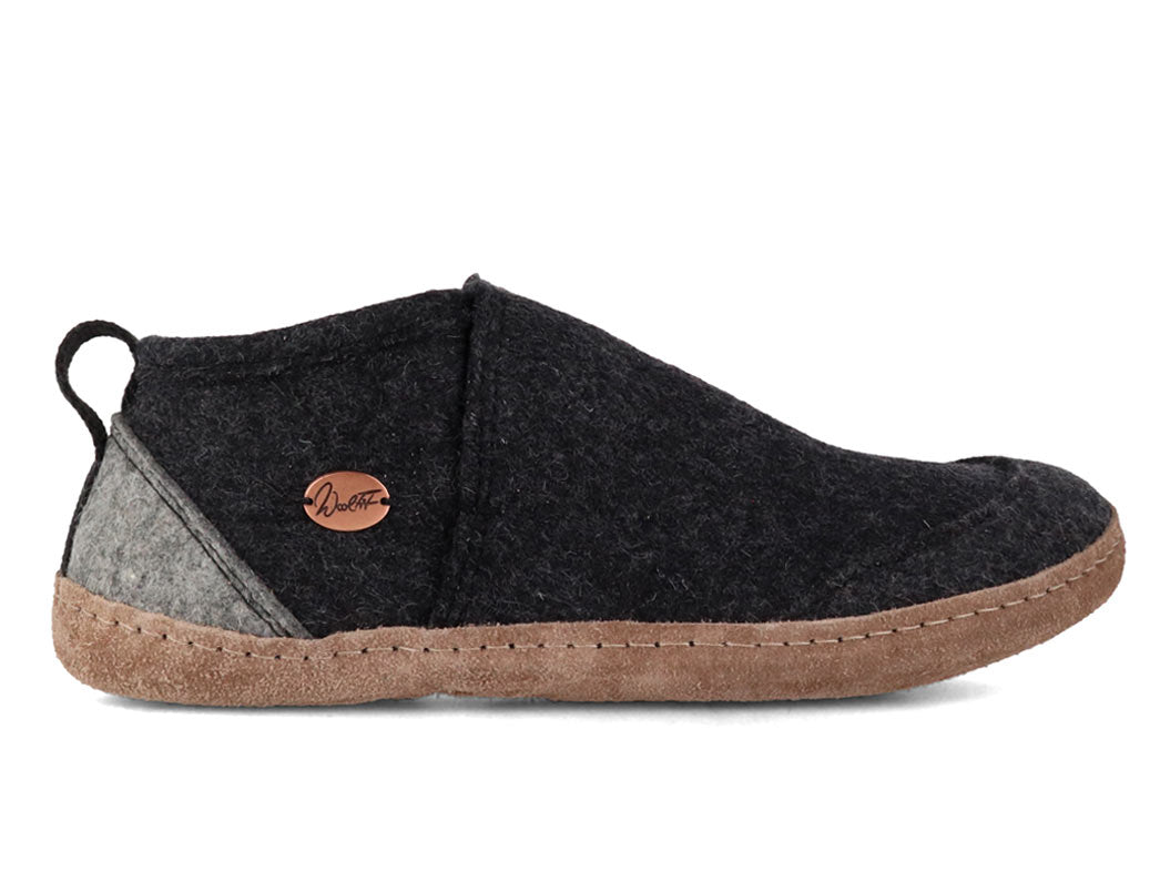 Home Office Hausschuhe Taiga, dunkelgrau