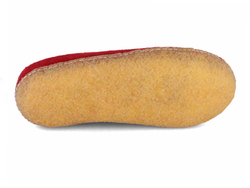 sohle footprint-mit-naturgummisohle-dunkelrot #farbe_dunkelrot