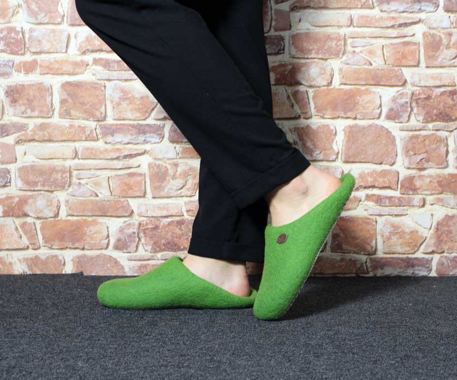 hinten tibet-gaestepantoffeln-grasgruen #farbe_grasgruen