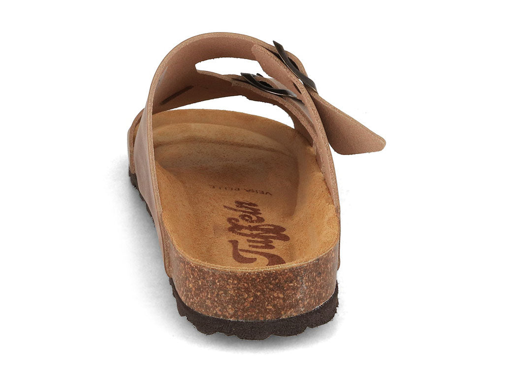 Tuffeln Borkum Ledersandale, beige