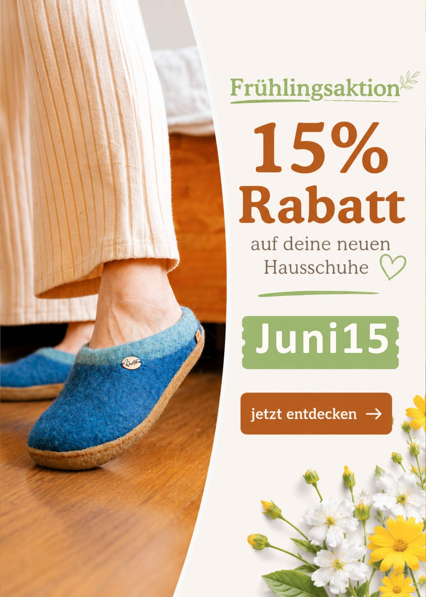 WoolFit Rabattaktion Juni 15% mit Code JUNI15